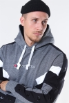 Champion Hooded Sweatshirt Darkgrey/black/white