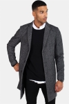 Jack and Jones JPRMorten Wool coat STS Grey Melange