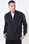 Kronstadt Carlo Half Zip Strik Charcoal