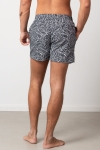 Clean Cut Copenhagen Swim Shorts Navy Leaf