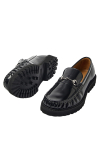 Selected Hugo Leather Horsebit Loafer Black