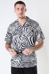 ONLY & SONS ONSZEBRA LIFE SS AOP REG SHIRT Pelican