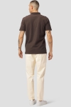 Clean Cut Copenhagen Silkeborg Stretch Polo Dark Brown