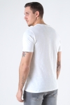 Jack & Jones JJESPLIT NECK TEE SS NOOS Cloud Dancer Slim