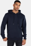 Urban Classics Back Stripe Hoodie Navy/Fire Red/White