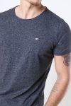 Tommy Jeans Slim Jaspe Crewneck T-shirt Black