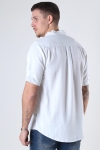 Denim project DP Linen ss shirt 002 White