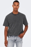 ONLY & SONS ONSRON RLX SS TEE BF Black