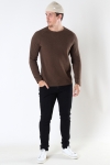 Jack & Jones HILL KNIT CREW NECK Desert Palm