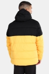 Urban Classics Hooded 2-Tone Puffer Jacket Chrome Yellow/Black