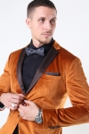 Selected Slim Rich Blazer Caramel Café