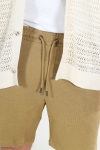 Clean Cut Copenhagen Calton Structured Shorts Dark Khaki