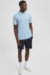 Selected SLHAZE SS POLO W NOOS Skyway Melange