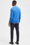 Selected SLHBERG CREW NECK B NOOS Star Sapphire Melange