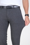 Solid Nashua Frederic Pants Dark Grey Melange