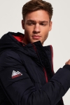 Superdry Sports Puffer Jacket Navy/Bright Red