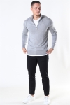 Jeff Argento Half Zip Strik Light Grey Mix