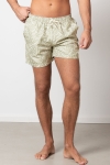 Clean Cut Copenhagen Swim Shorts Dusty Green Leaf