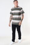 Clean Cut Copenhagen Bradley Cotton Tee Army Stripes