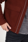 Jack & Jones Magnus Uld Bomber Jacket Cappuccino