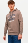 Jack & Jones LOGO SWEAT HOOD 2 COL 22/23 Falcon