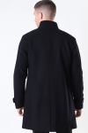 Jack & Jones MELTON WOOL COAT Black