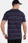 Only & Sons Leonard Stripe SS T-shirt Majolica Blue