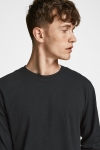 Jack & Jones JJENOA TEE O-NECK LS NOOS Black