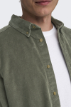 ONLY & SONS Michael Regular Fit Stretch Cord Shirt LS Castor Gray