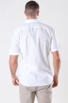 Only & Sons Slub SS Linen Look Shirt White