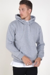 Jack & Jones Soft Sweatshirts Hood Light Grey Melange