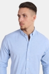 Clean Cut Oxford Plain L/S Shirt Light Blue