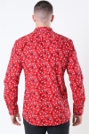 Only & Sons LS Funny Ditsy Shirt Pompeian Red