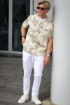 Selected SLHRelax Nao Shirt SS Resport Egret