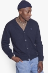 Woodbird Koon Wool Cardigan Navy