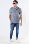 Lyle & Scott Plain Polo Mid Grey Marl