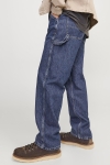 Jack & Jones Eddie Carpenter Loose Fit Jeans Blue Denim