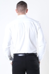 Selected Slim Oliver Knit Flex Shirt LS Bright White