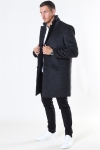Only & Sons Iker Melange Wool coat Dark Grey Melange