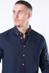 Kronstadt Johan Diego Cotton Shirt Navy