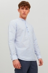 Jack & Jones JPRBLASUMMER HALF PLACKET SHIRT L/S SN Cashmere Blue