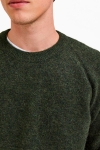 Selected SLHRAI LS KNIT CREW NECK W Rosin