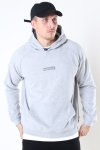 Woodbird Jimmi Split Hoodie Grey Mel.