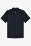 Fred Perry S/S OXFORD SHIRT 608 Navy