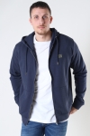 Clean Cut Copenhagen Basic Organic Zip Hood Navy