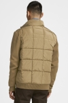 Jack & Jones JPRBLAROCCO QUILTED KNIT JKT SN Dark Coat Khaki