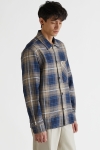 Woodbird Buel Check Shirt Blue Check