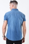Jack & Jones Sheridan Shirt S/S Medium Blue Denim