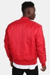 Urban Classics Bomber Jacket Fire Red