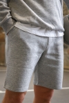 ONLY & SONS CERES SWEAT SHORTS Light Grey Melange